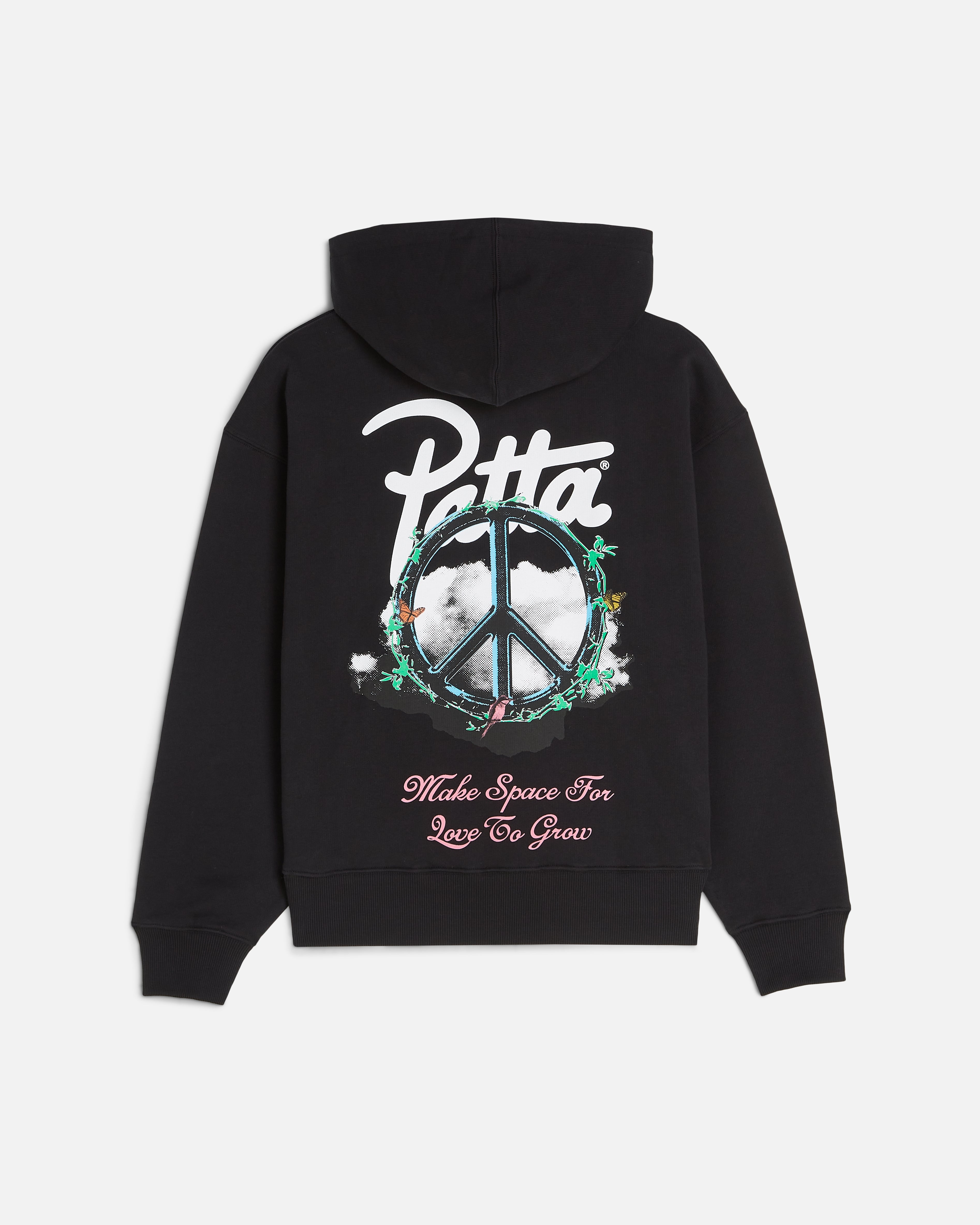 Patta Xerox Peace Boxy Hood image