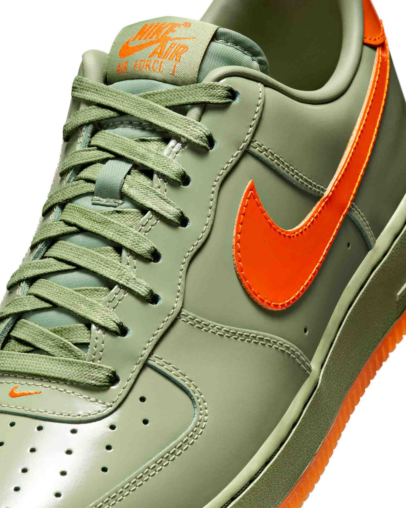 Nike Air Force ´07 Premium Oil Green – Stress - Main Image