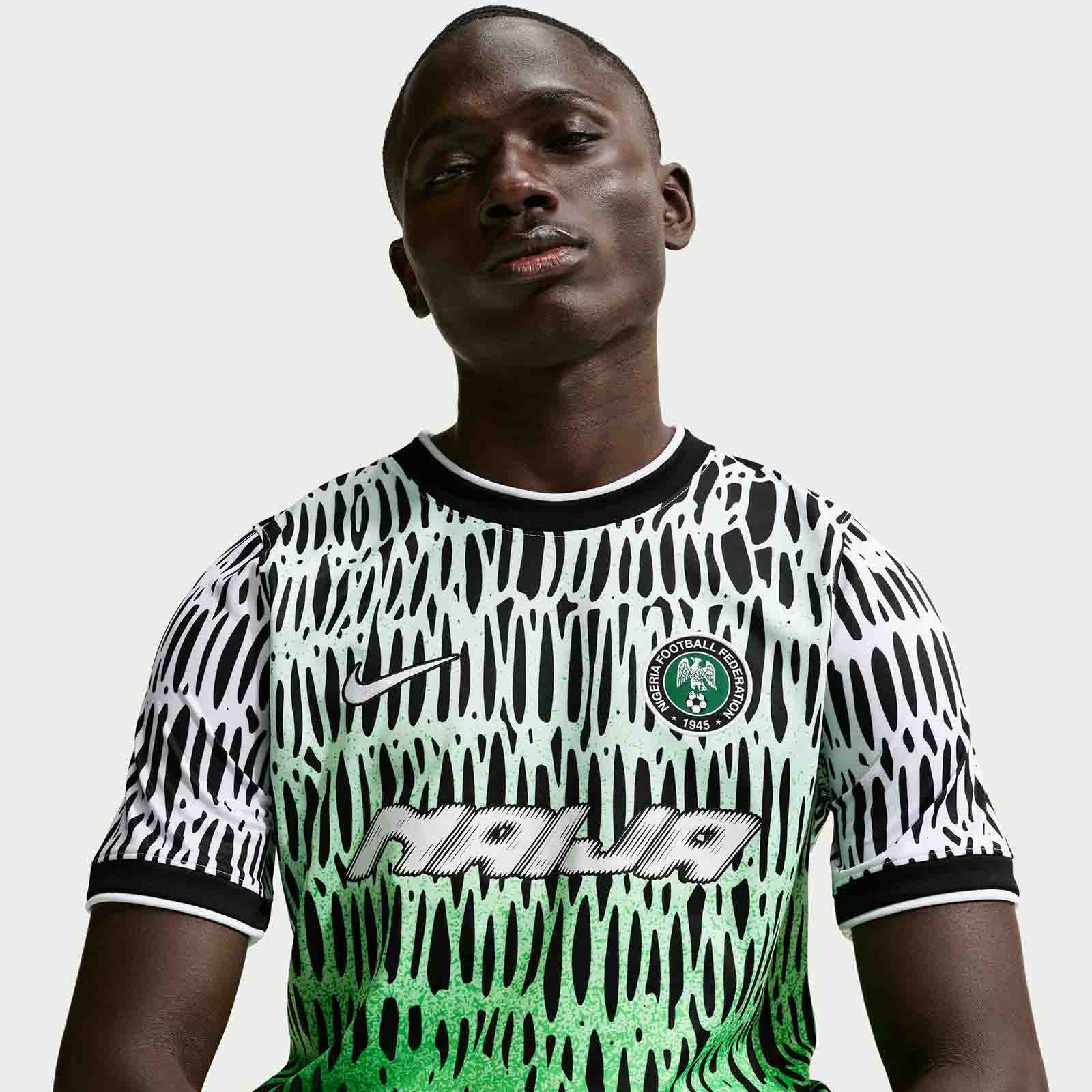 Nike Soccer Pregame Nigeria X Slawn image