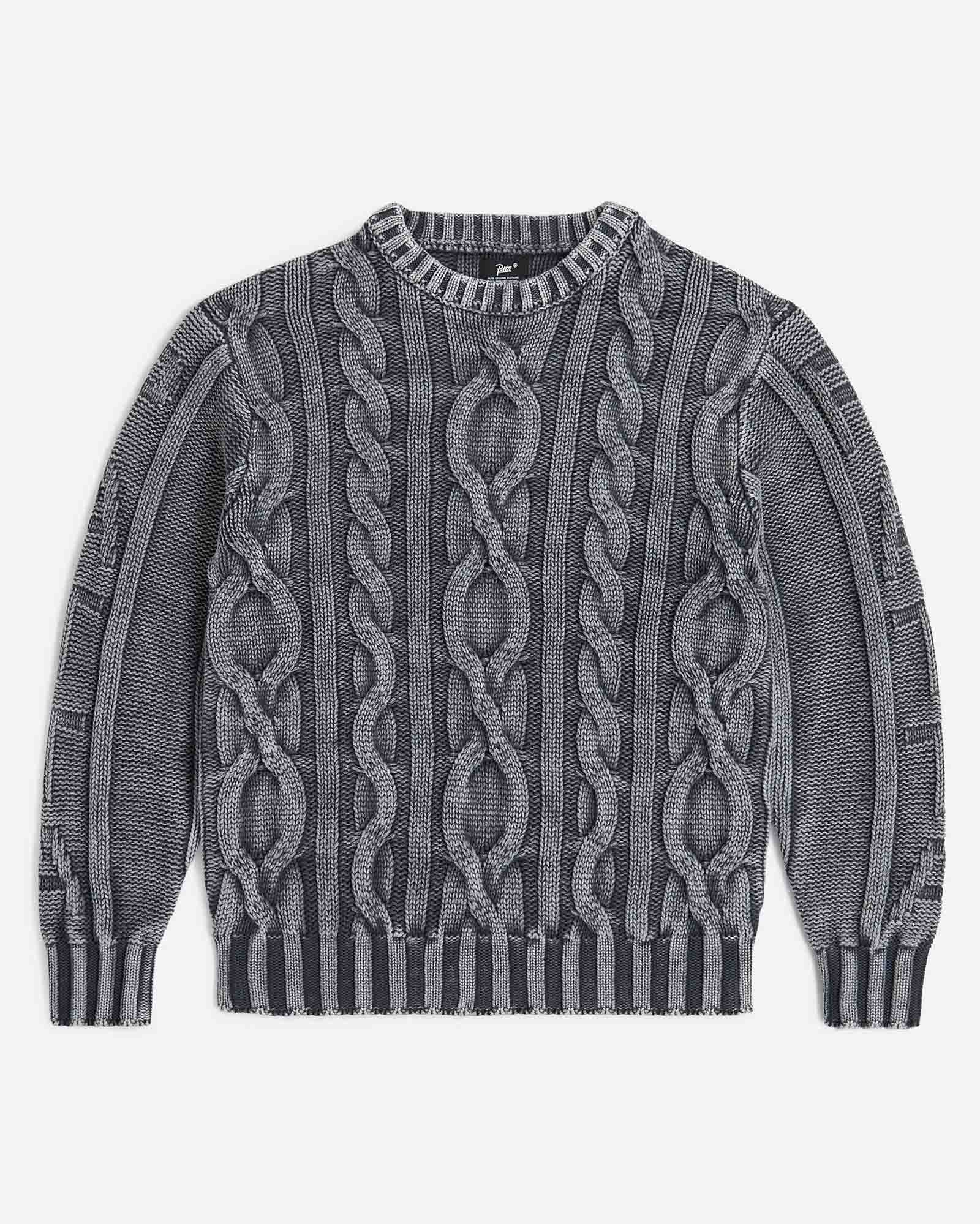 Patta Cable Knitted Cold Dye Jumper image