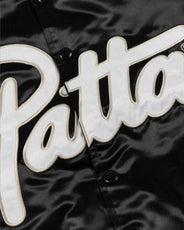 Patta Script Logo Satin Varsity Jacket thumbnail image