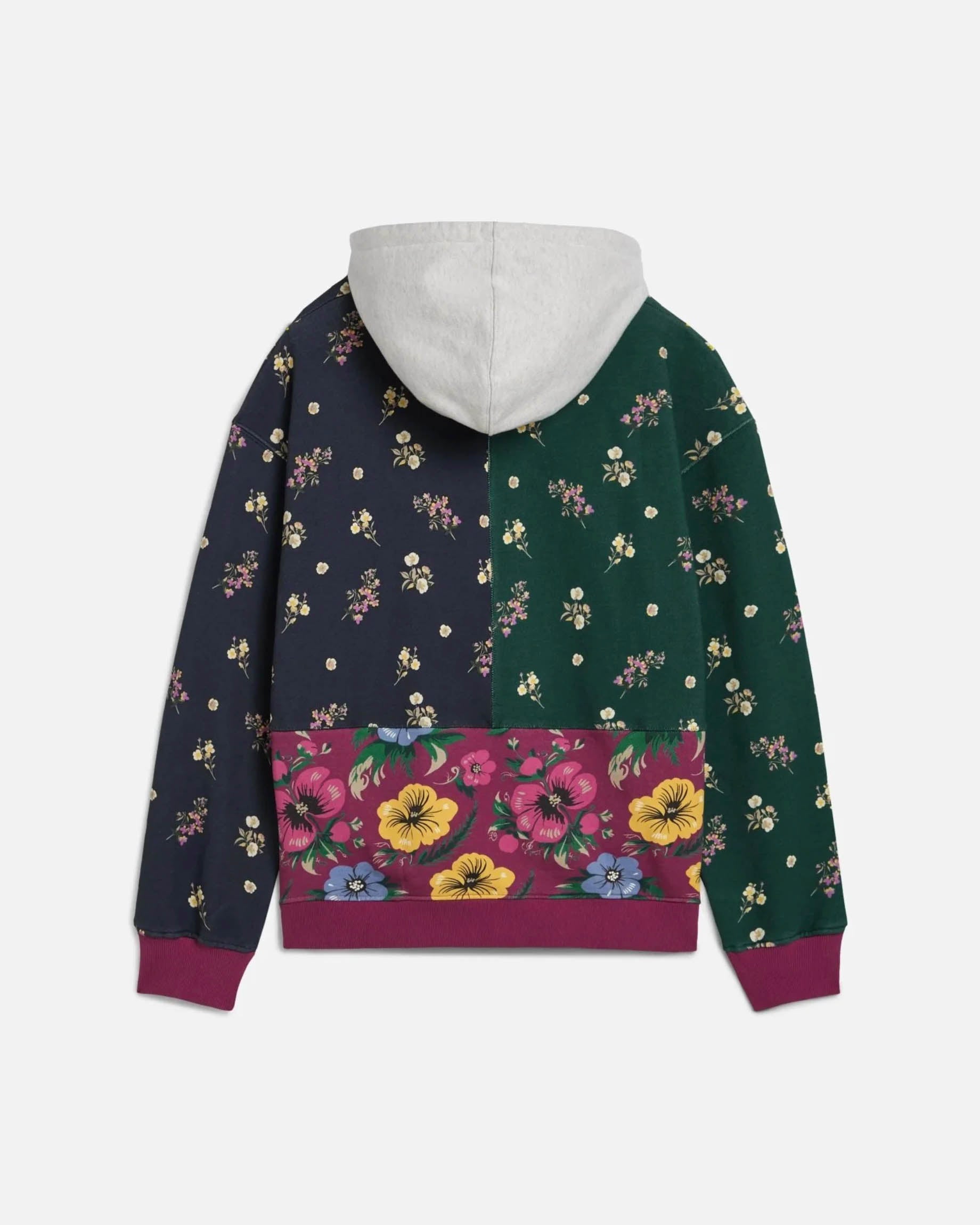 Patta Floral Patchwork Hooded Sweater image
