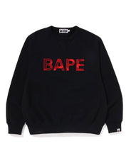 BAPE PATCH RELAXED FIT CREWNECK thumbnail image