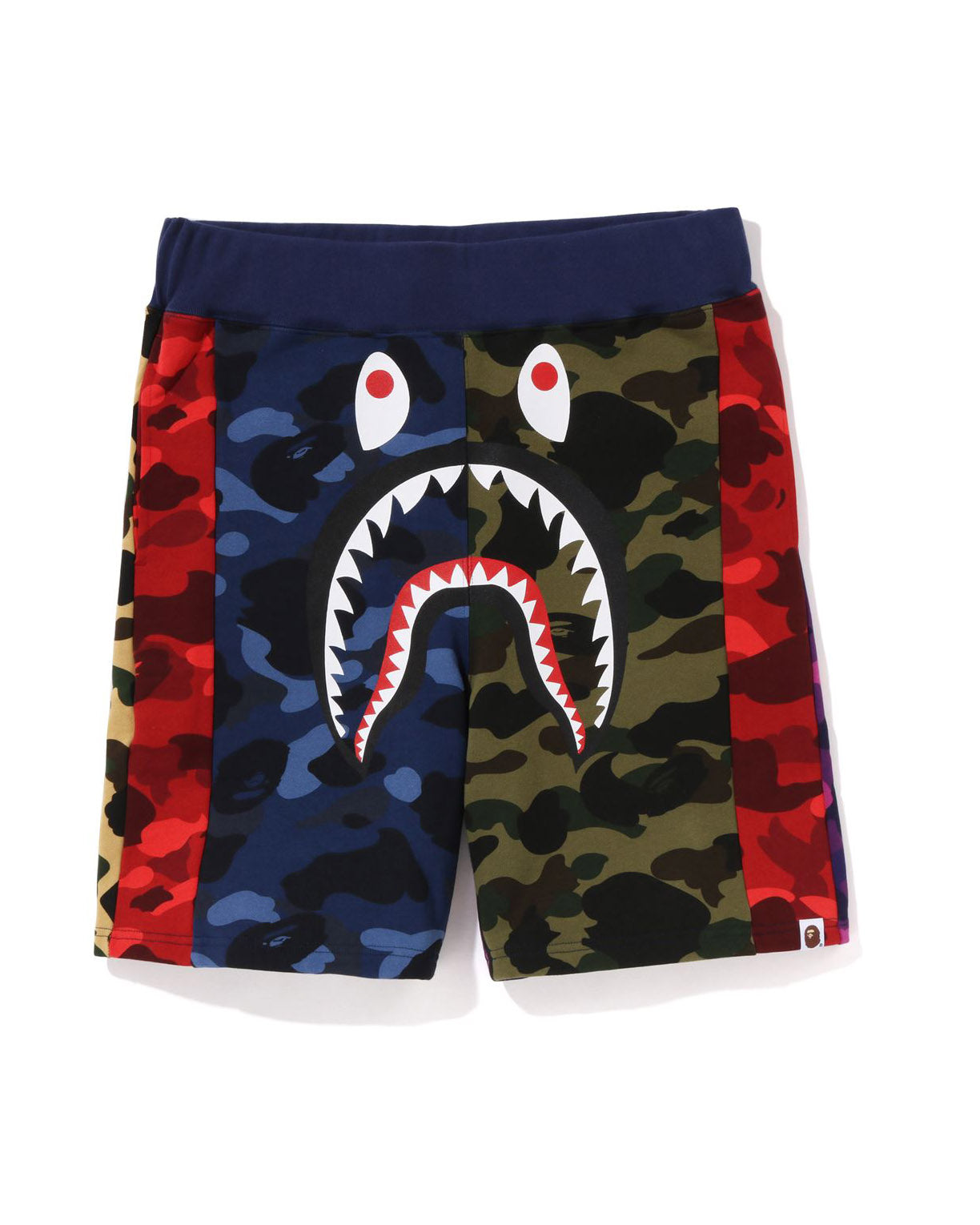 MIX CAMO CRAZY SWEAT SHORTS image