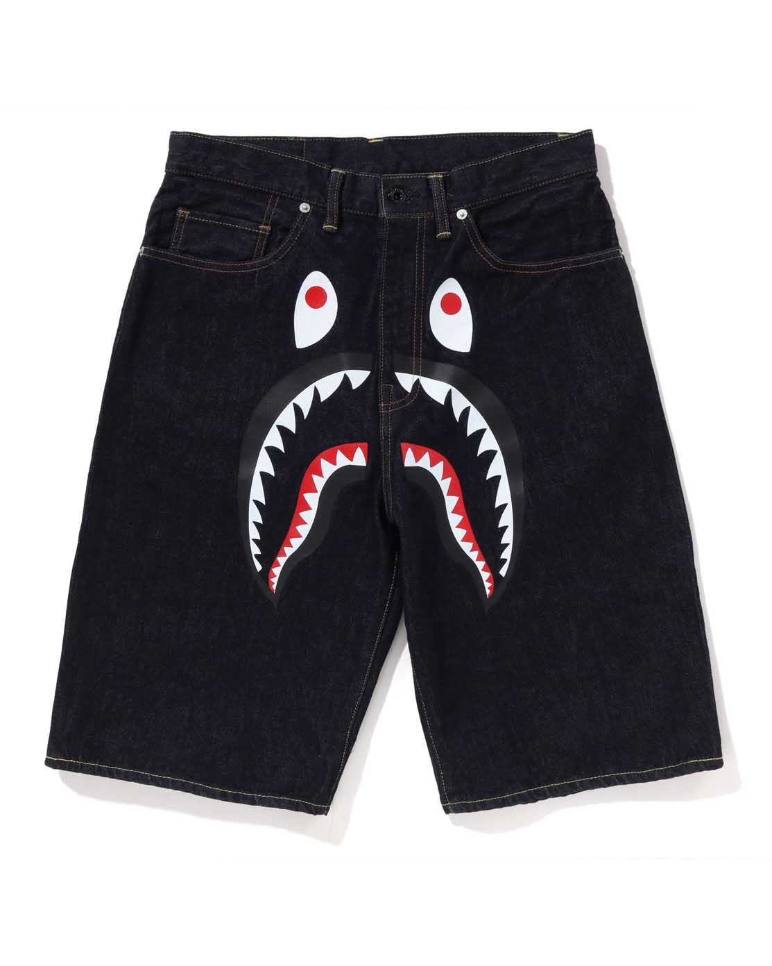 SHARK DENIM SHORTS image