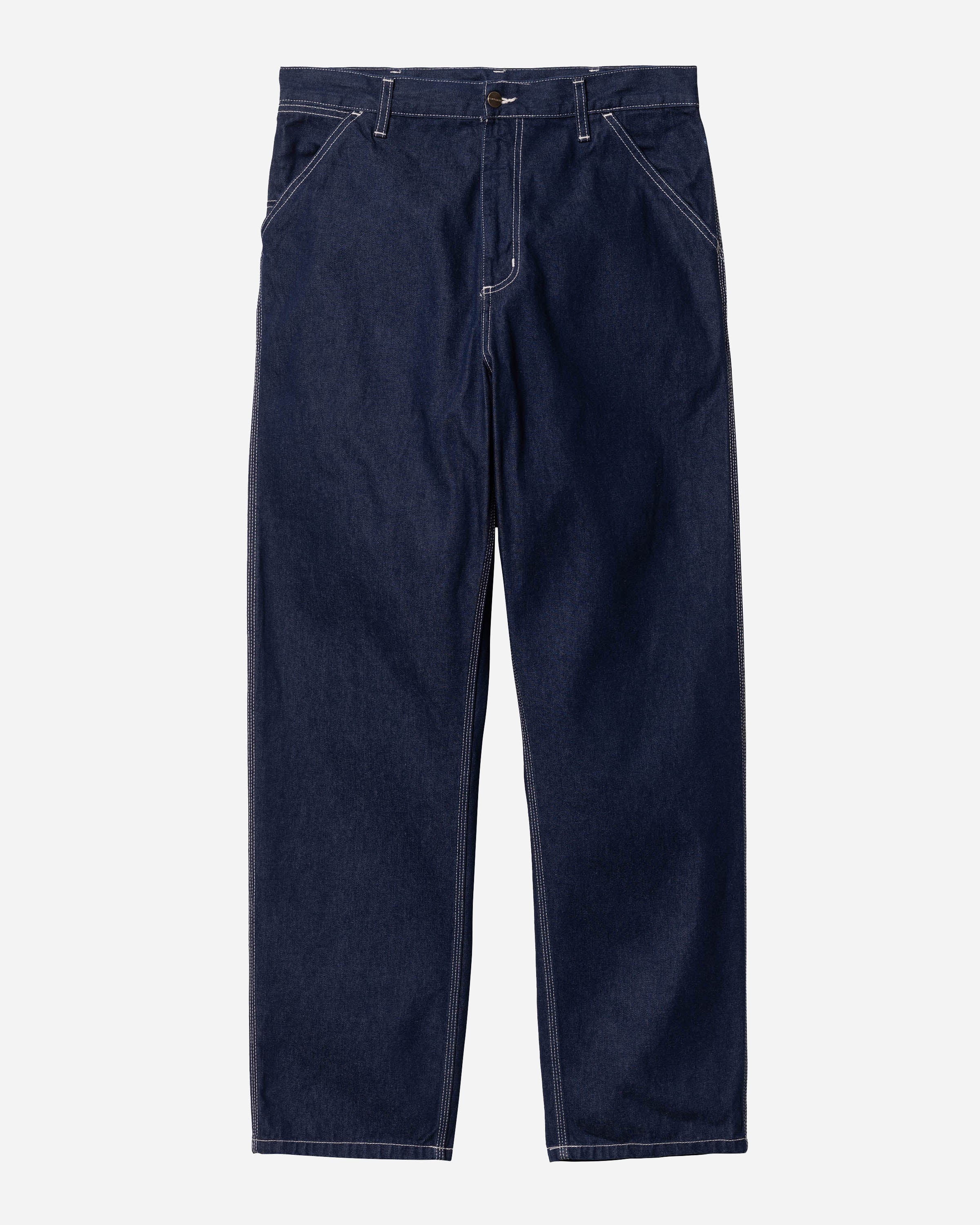 Simple Pant Blue One Wash